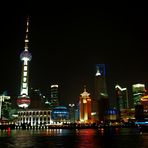 Die Skyline von Pudong ...