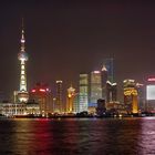 Die Skyline von Pudong (Shanghai)