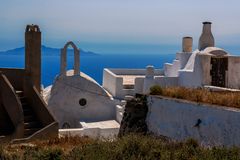 Die Skyline von Pyrgos