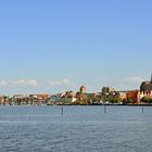 Die Skyline von Rostock vom Gehlsdorfer Ufer