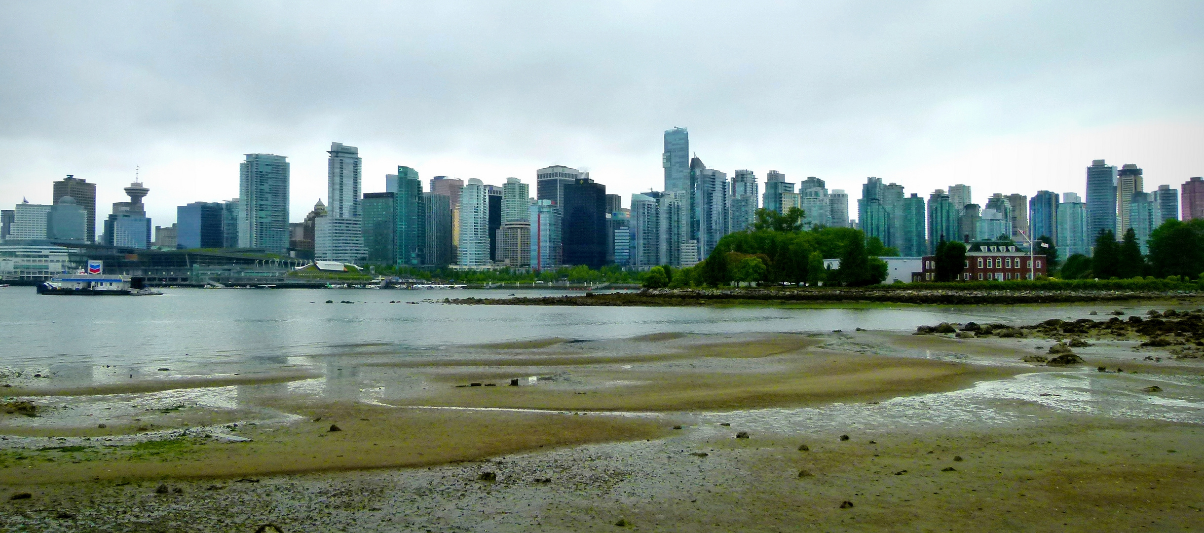 Die Skyline von Vancouver