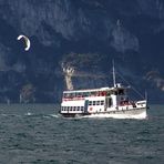 Die S.Martino wird mich wieder von Torbole nach Limone sul Garda bringen