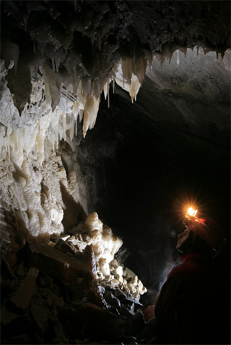 Die sog. "Märchenwelt" in der Spannagelhöhle