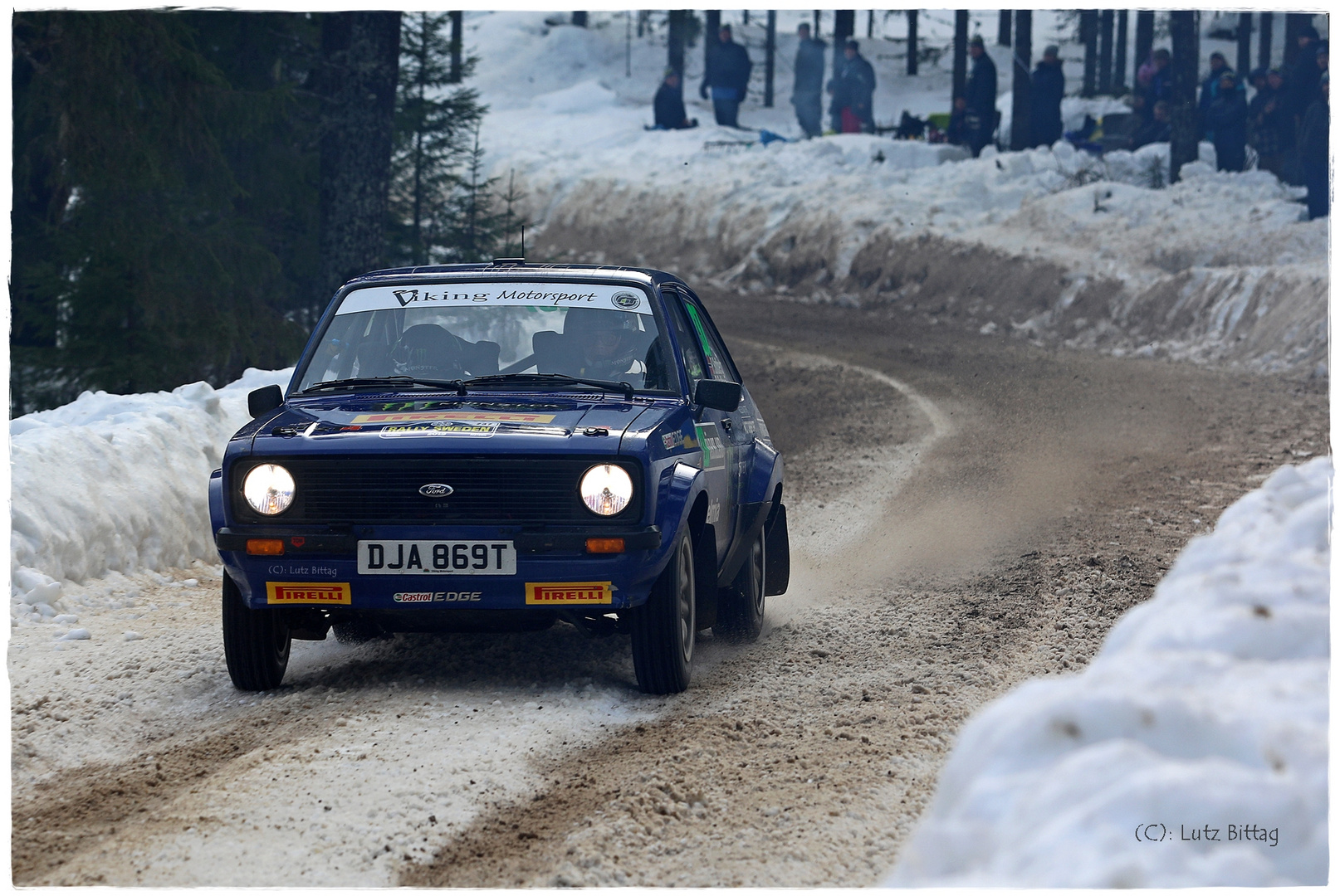 Die Solbergs gewinnen die Histo Rally Sweden