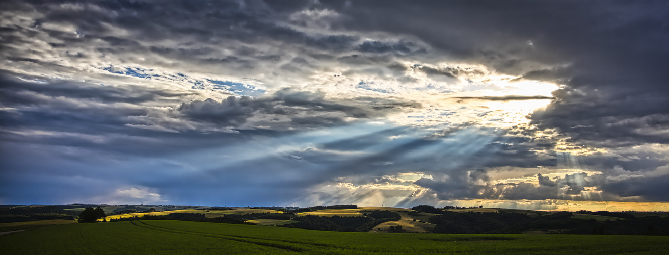 Die Sonne als Lichtmaler