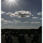 die sonne am bikerhimmel ;-)