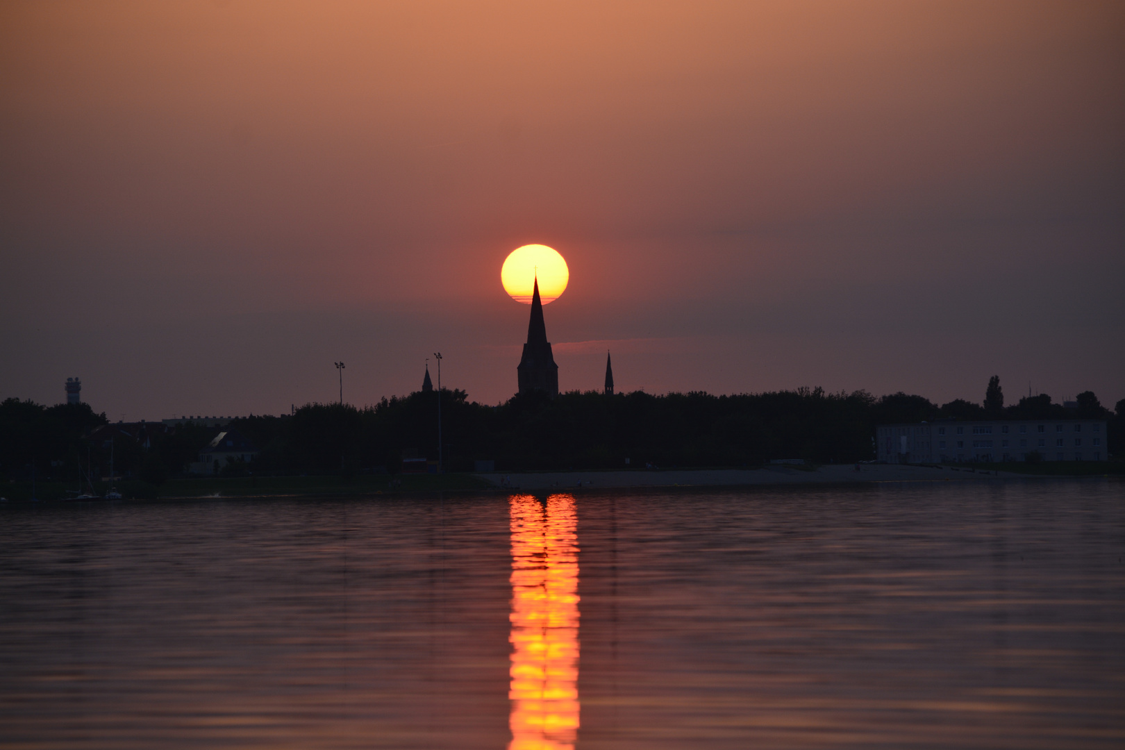 Die Sonne auf Besuch