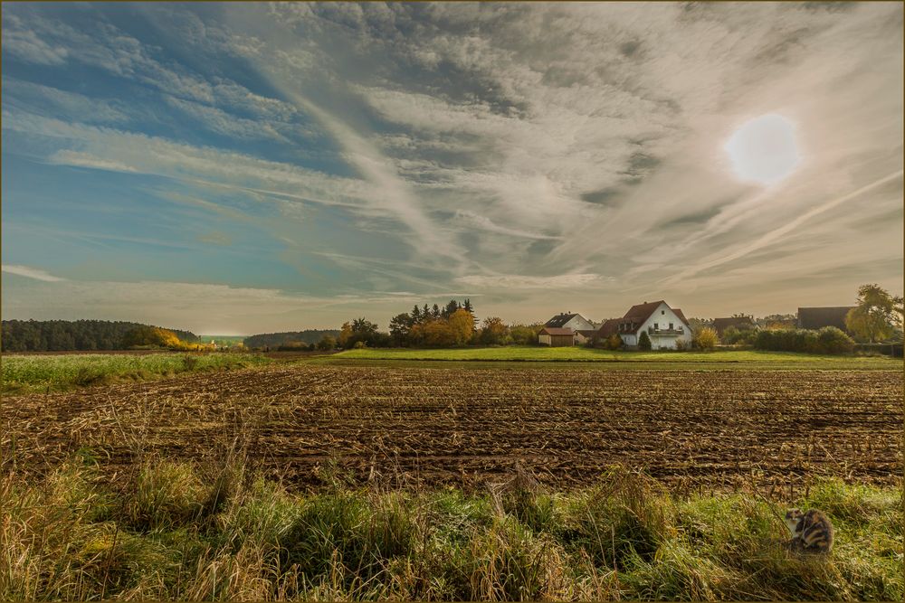 Die Sonne bricht durch