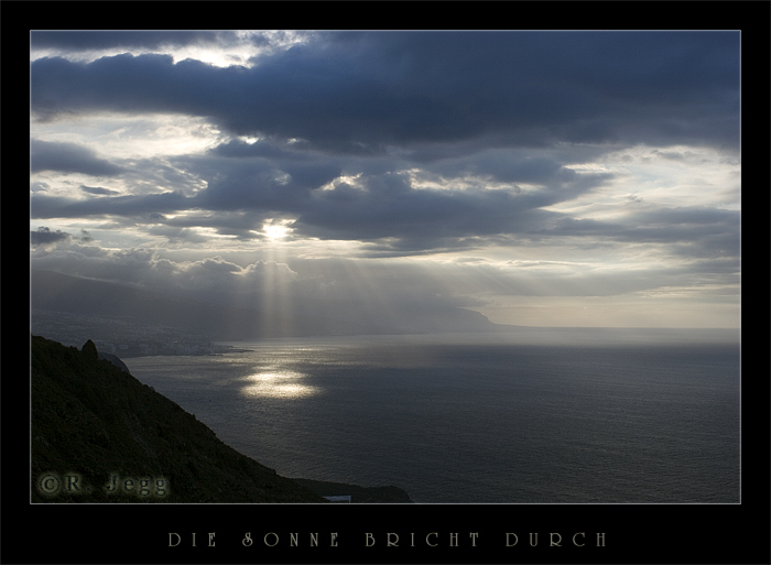 Die Sonne bricht durch