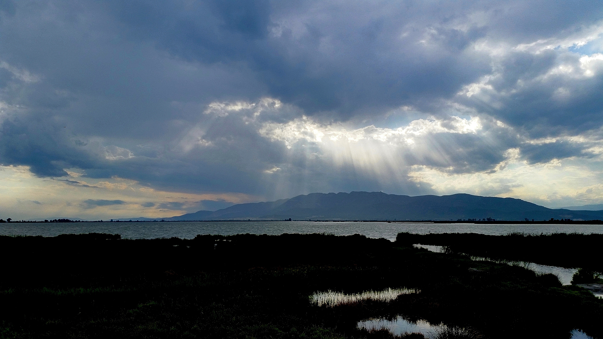 Die Sonne bricht durch!