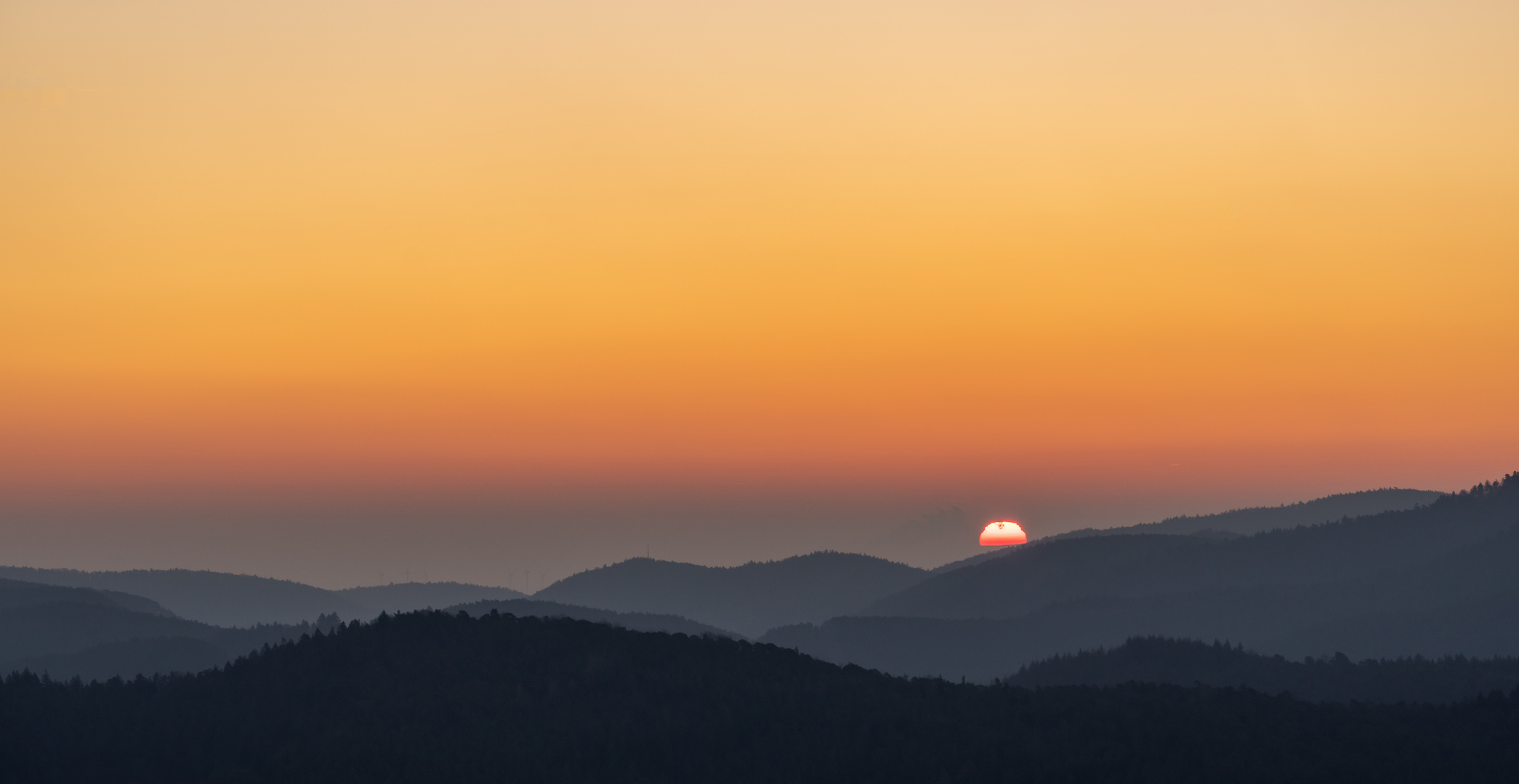 Die Sonne erwacht...