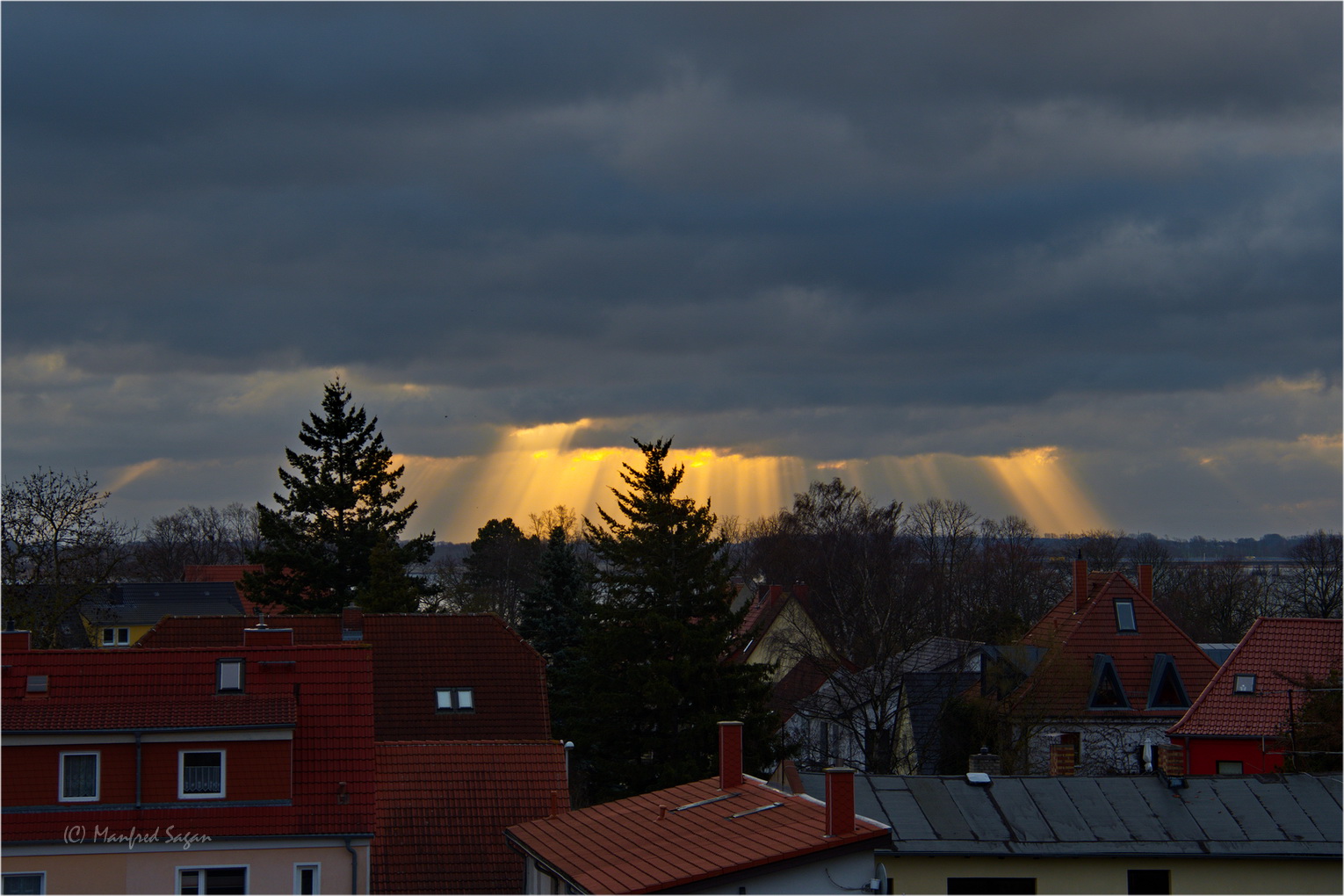 Die Sonne findet immer eine Lücke... 