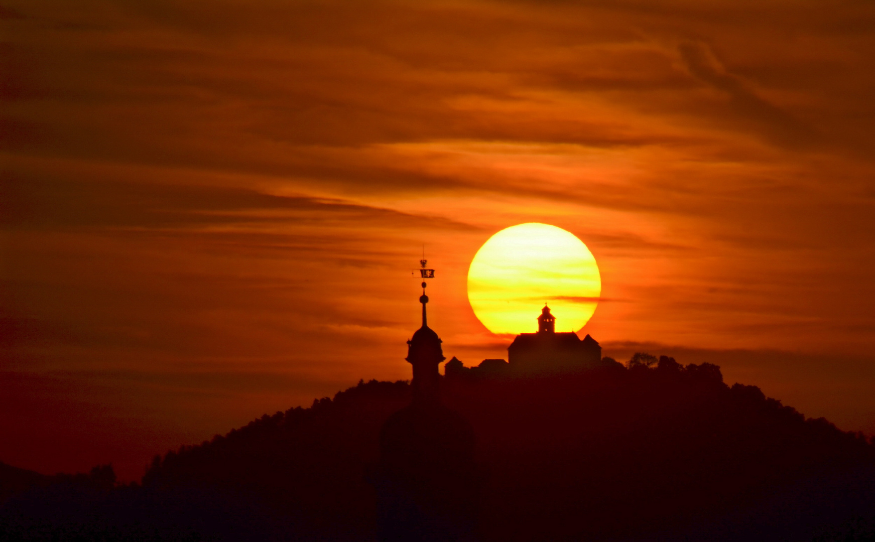 Die Sonne geht