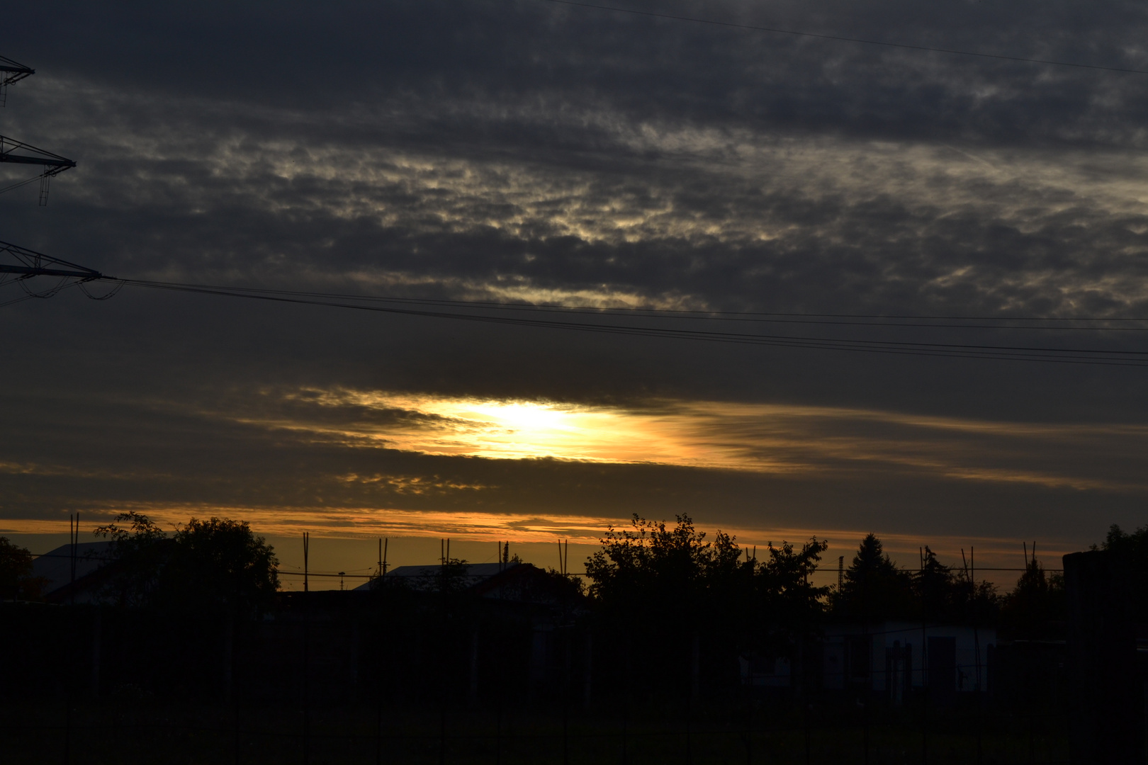 die Sonne geht