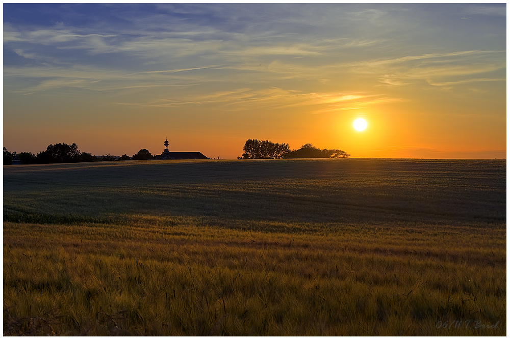 Die Sonne geht...