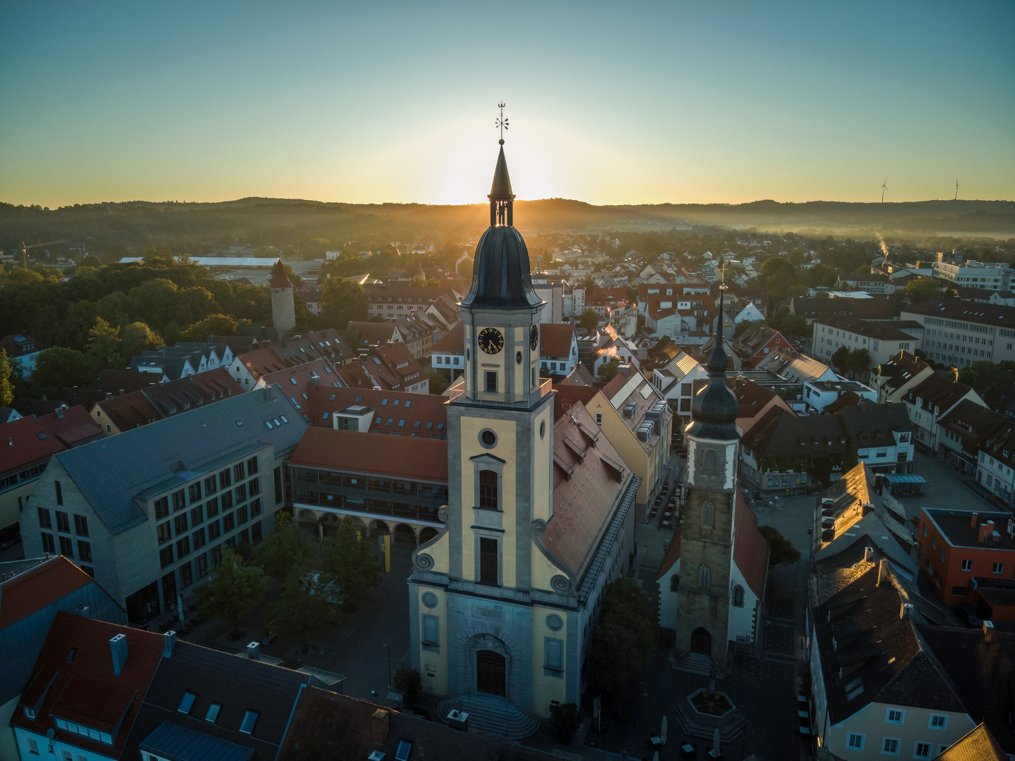 Die Sonne geht auf...