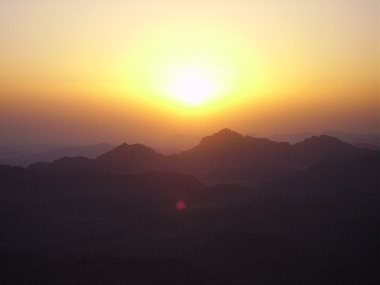 Die Sonne geht auf