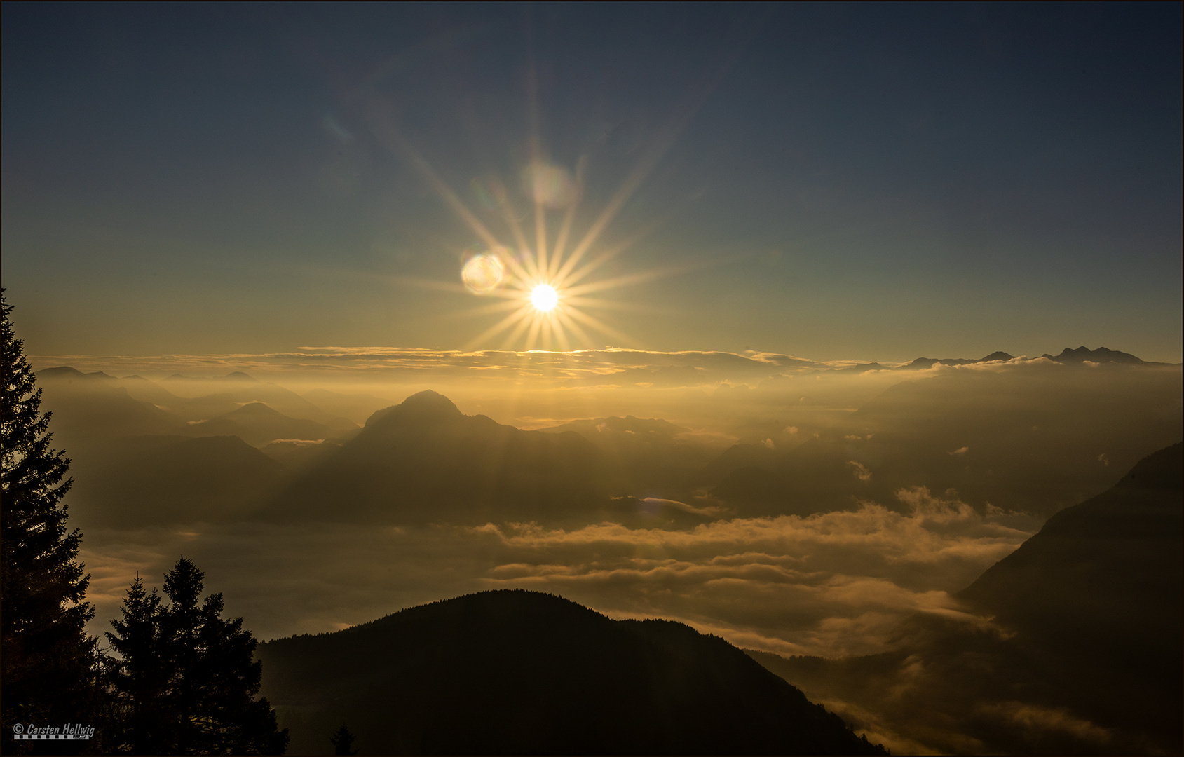 Die Sonne geht auf