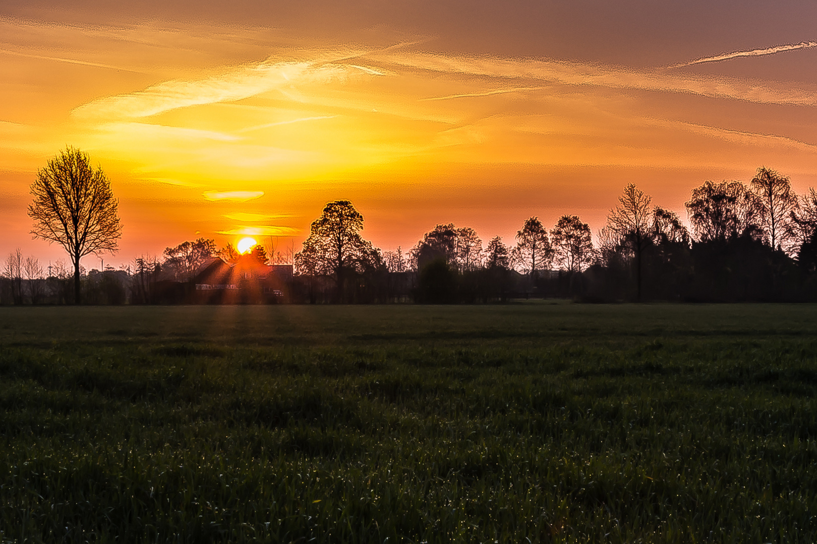 Die Sonne geht auf...