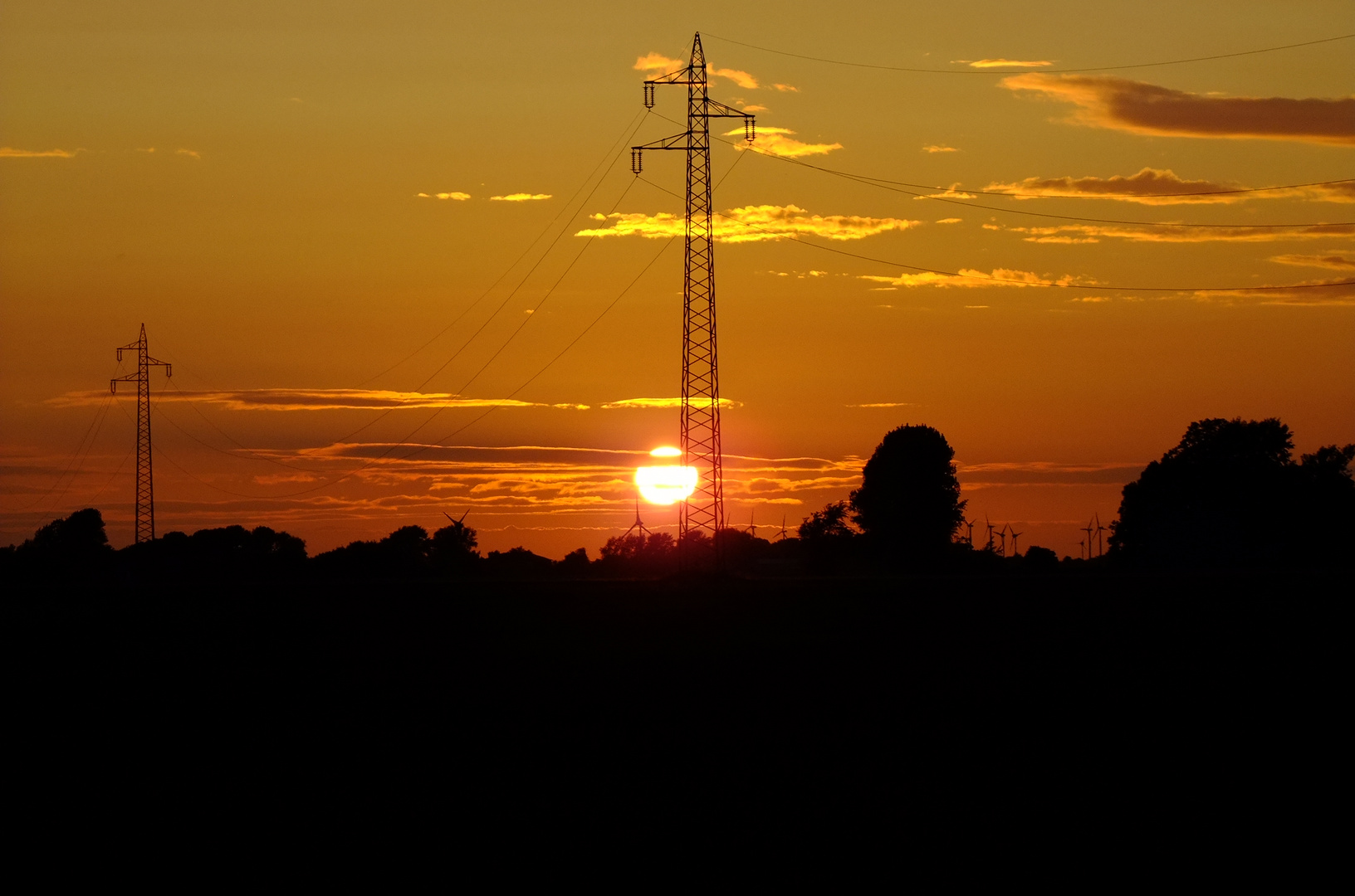 Die Sonne geht ....