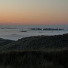 Die Sonne geht - der Nebel kommt