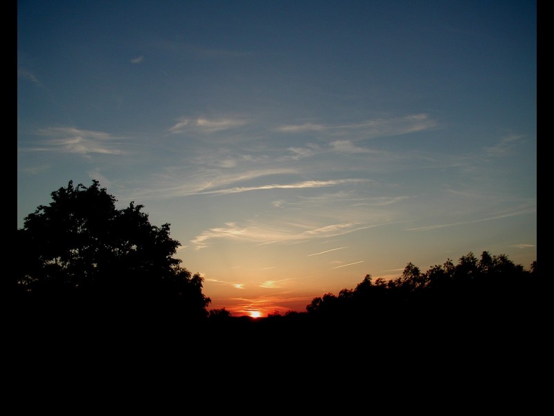 Die Sonne geht, der Sommer leider auch