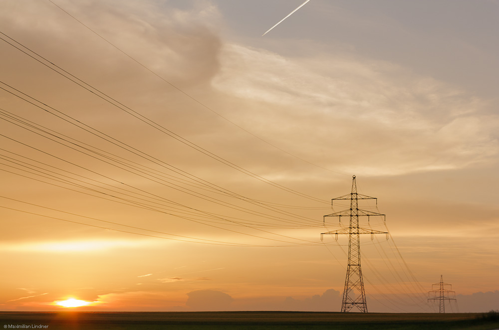 Die Sonne geht, der Strom kommt