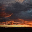 Die Sonne geht die Nacht kommt 