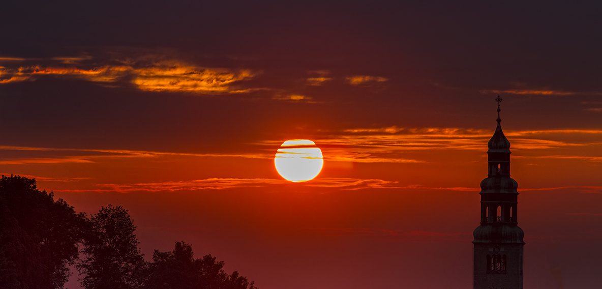 Die Sonne geht