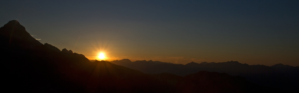 Die Sonne geht