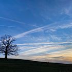 Die Sonne geht langsam unter