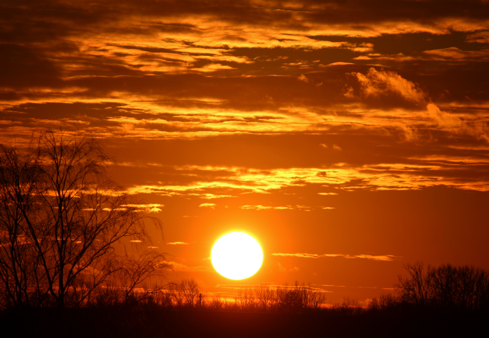 Die Sonne geht um 16:30