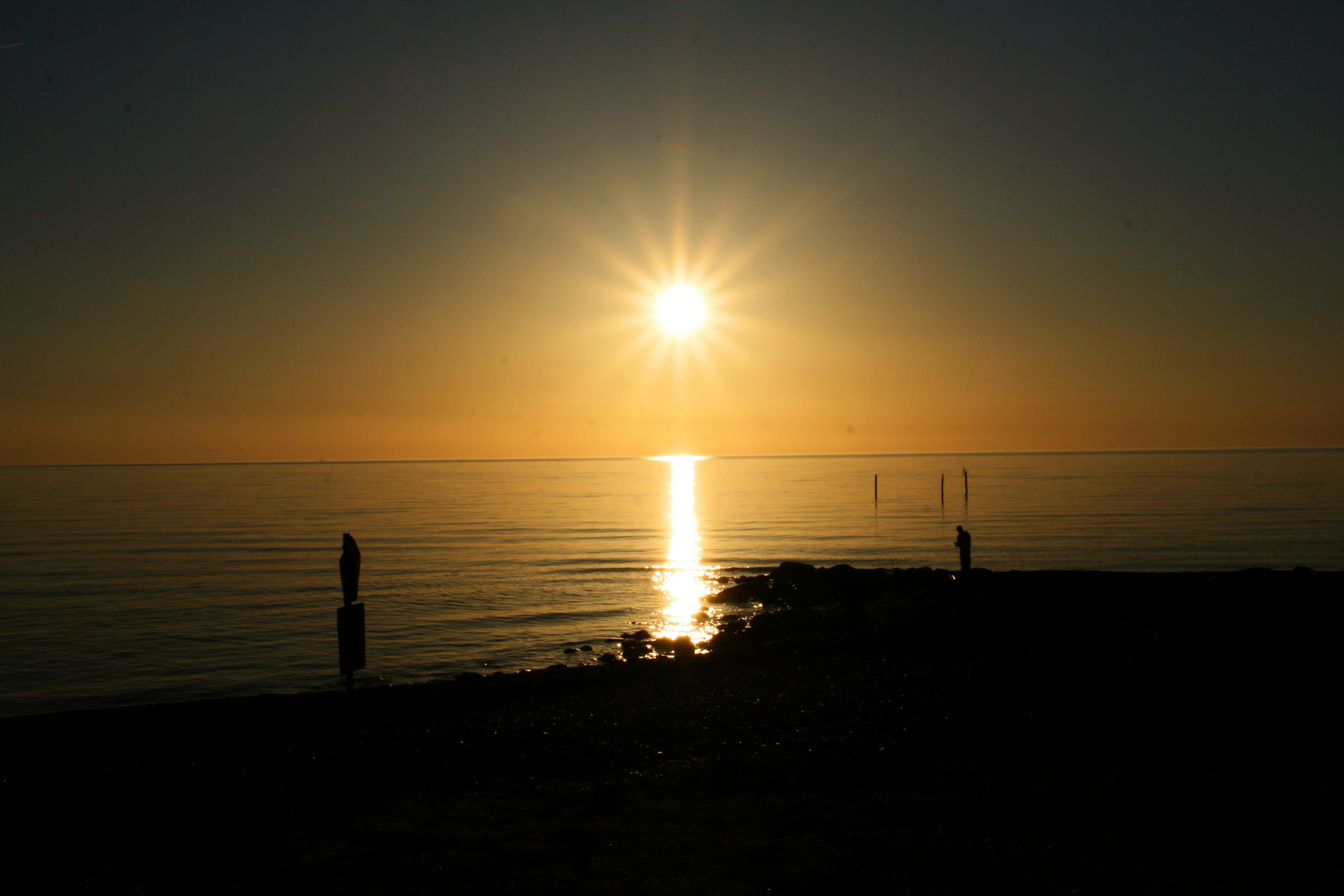 Die Sonne geht unter