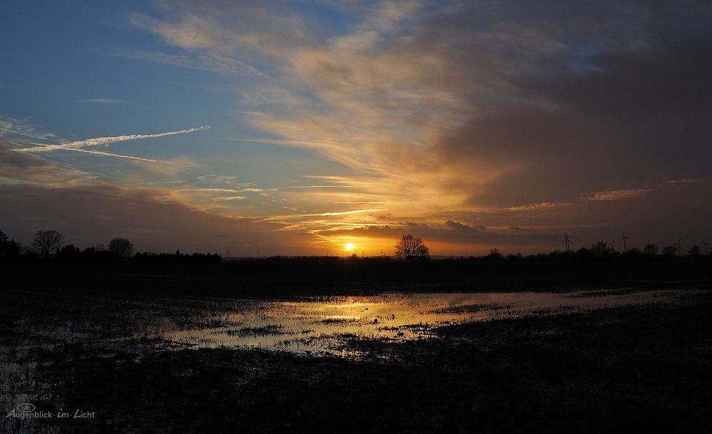 Die Sonne geht unter...