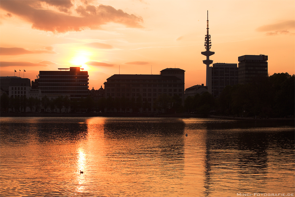 Die Sonne geht unter