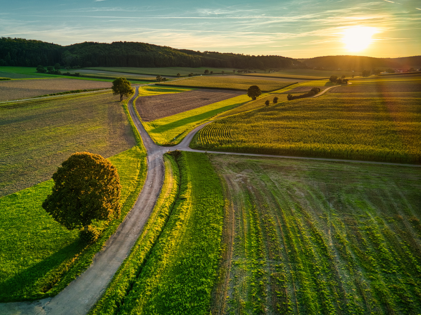 Die Sonne geht unter ... 