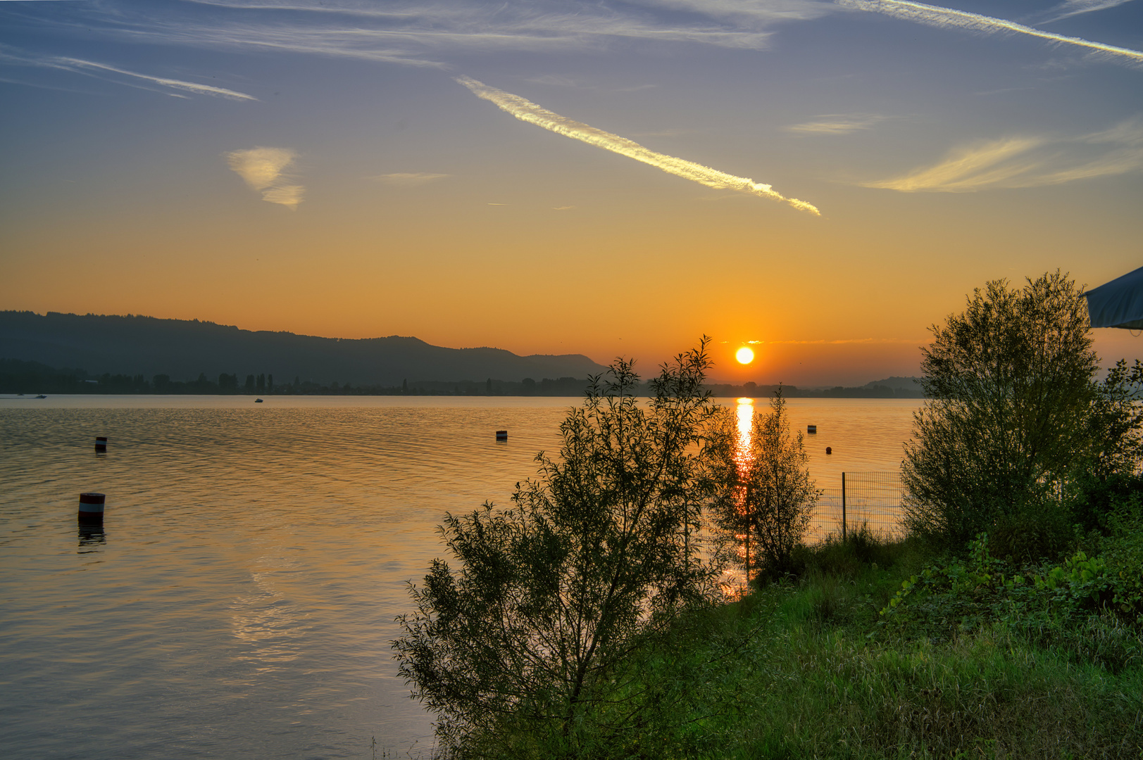 Die Sonne geht unter