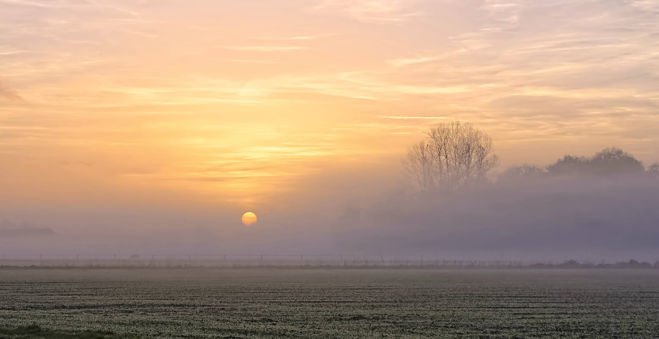 Die Sonne geht unter