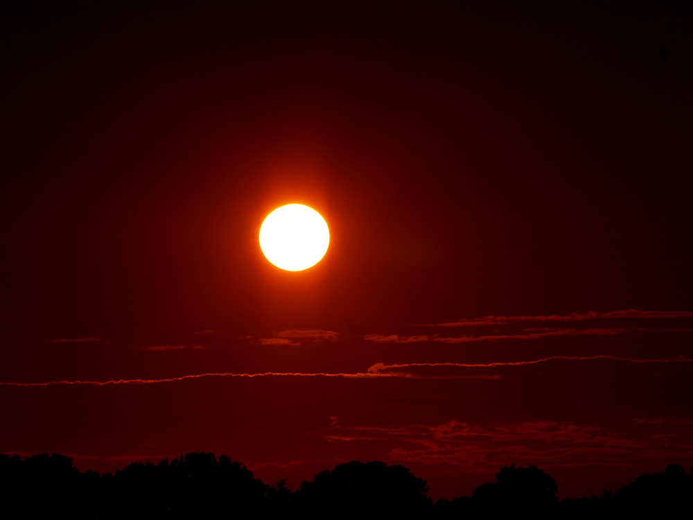 Die Sonne geht unter