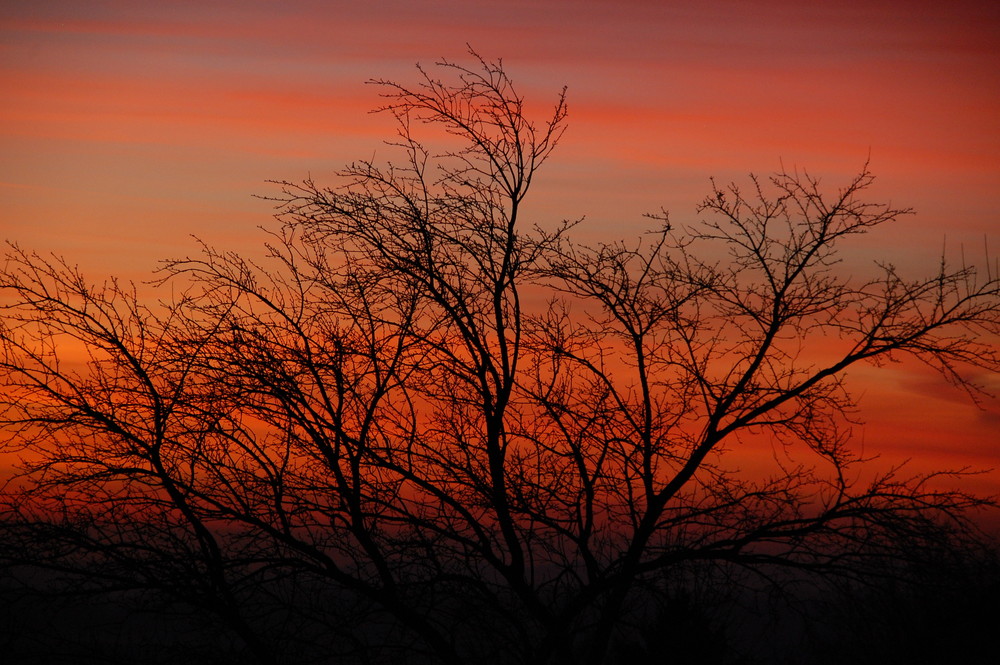 Die Sonne geht unter......