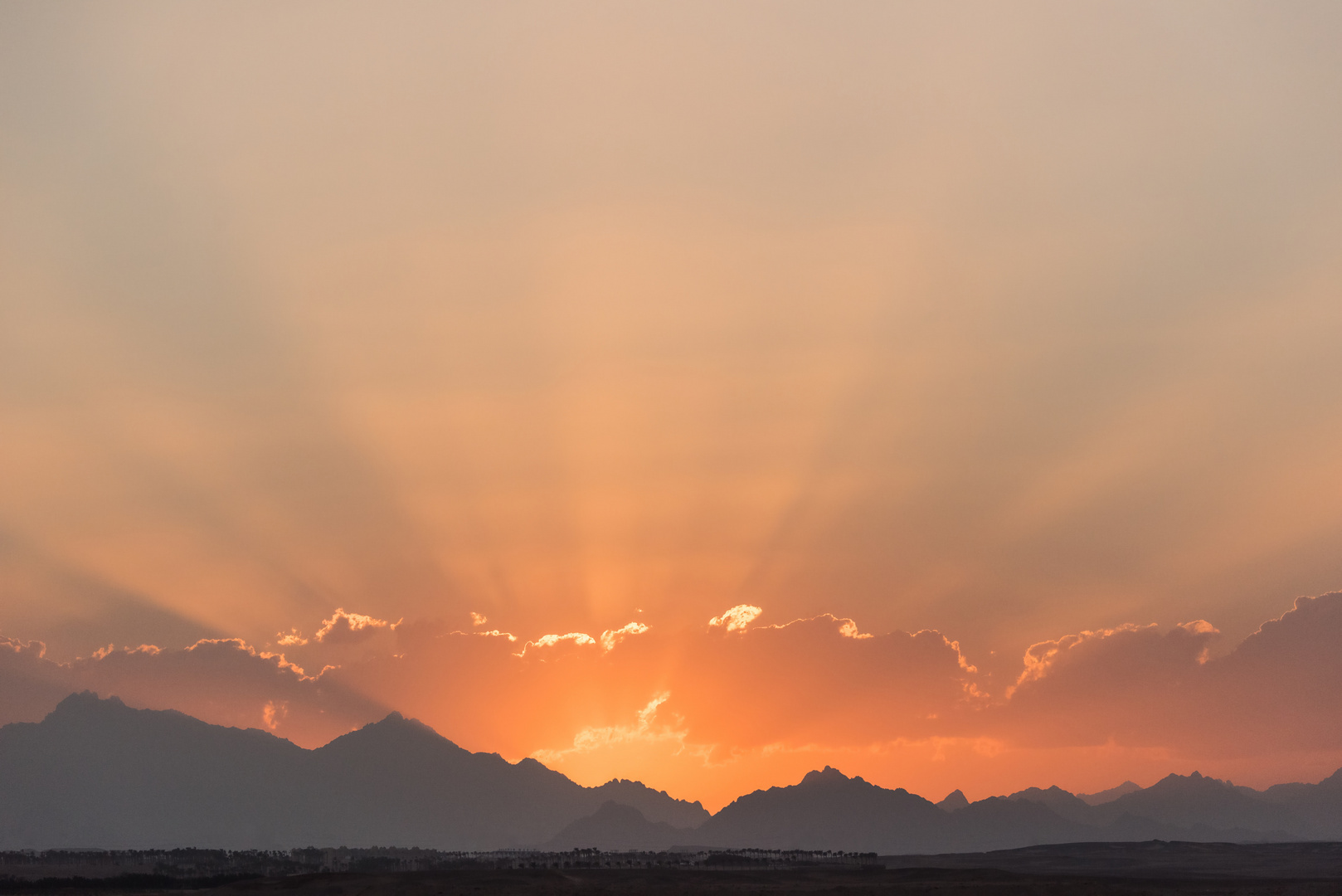 die Sonne geht unter...