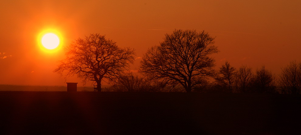 Die Sonne geht unter