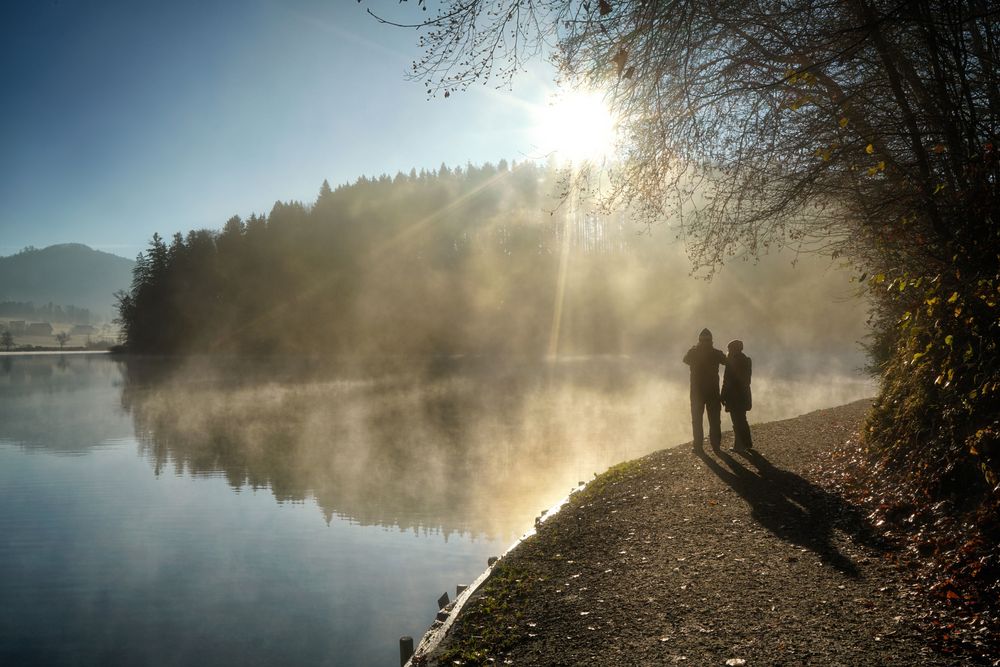 Die Sonne geniessen