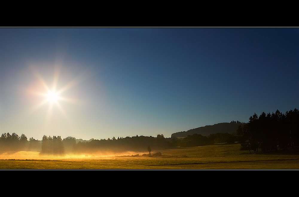 --- Die Sonne ging auf und verzauberte das Land ---