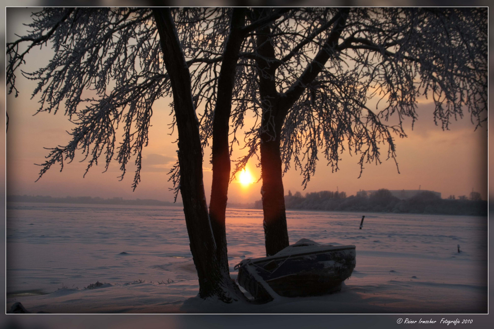 Die Sonne hat es bald geschafft....