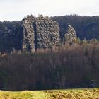 Die Sonne hat meinen "Lieblingsfelsen" bei der Schrammsteinkette dort auch gekannt...