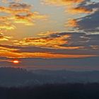 Die Sonne hatte gestern schon mal ein flaches Fenster gefunden...