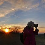 Die Sonne im Rücken