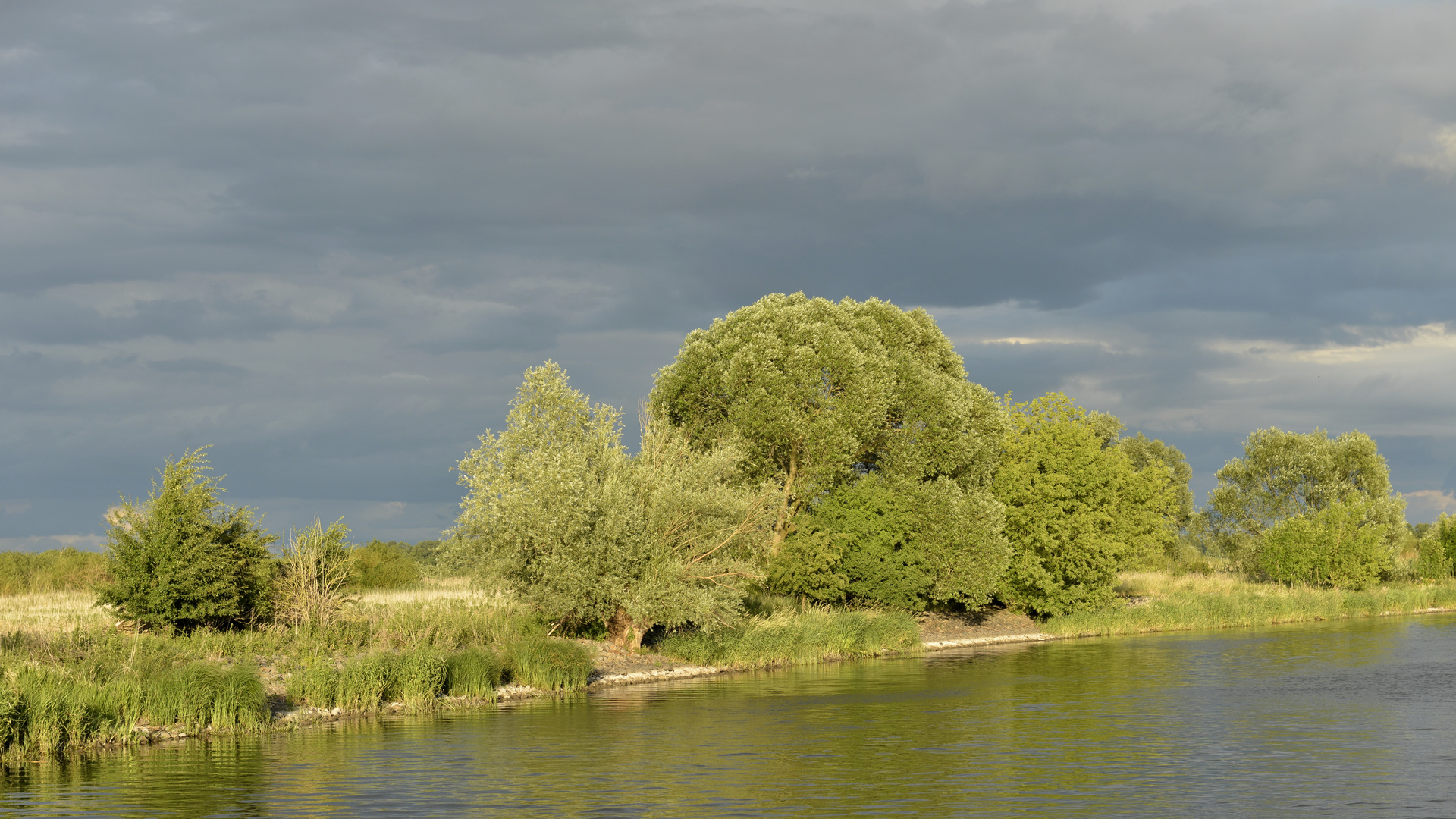 Die Sonne im Rücken