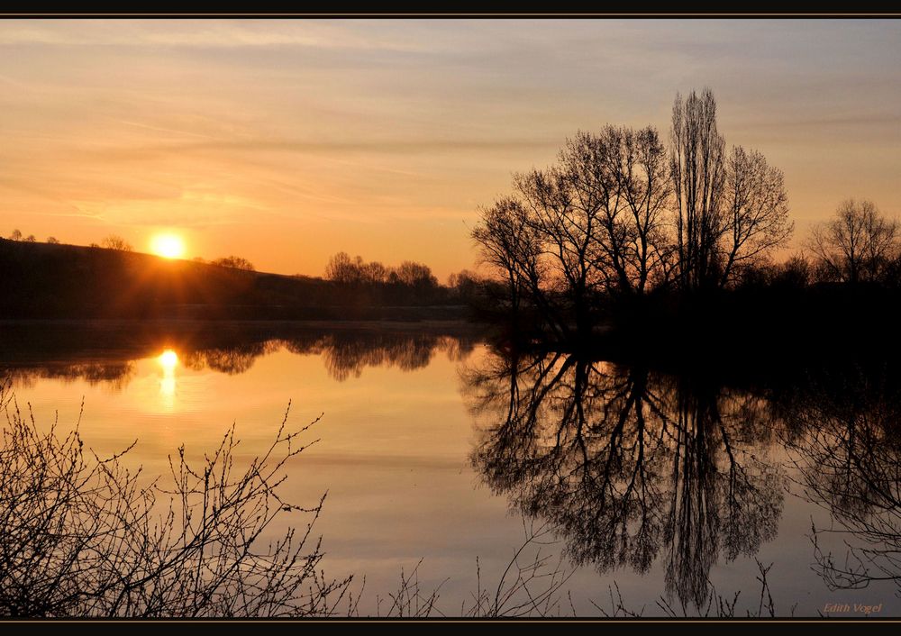 die Sonne im Spiegel....